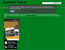 Tablet Screenshot of eurekatrack.com